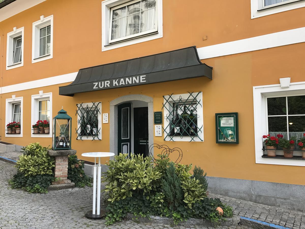 Gasthof "Zur Kanne" Markt Sankt Florian Exteriér fotografie