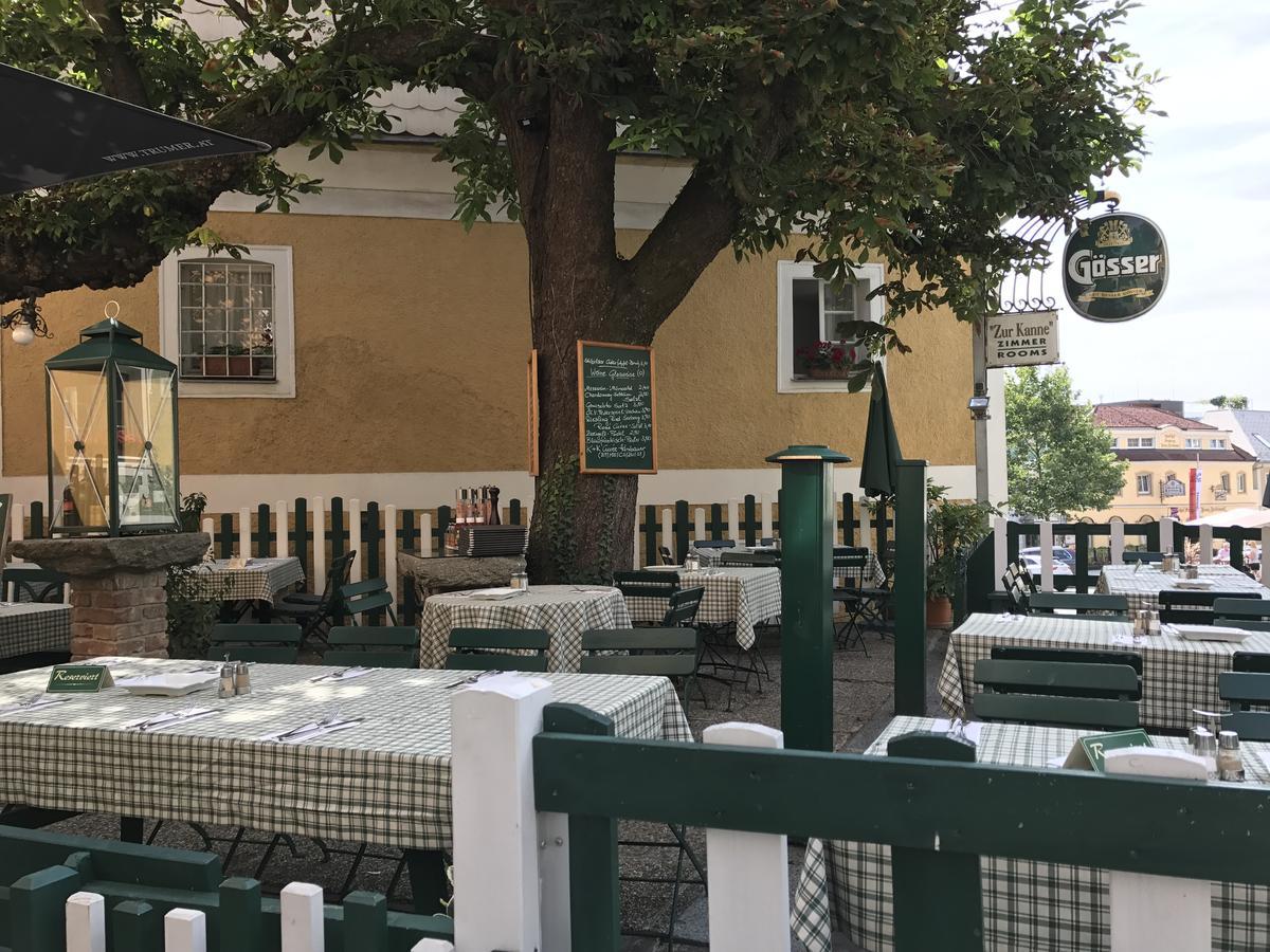 Gasthof "Zur Kanne" Markt Sankt Florian Exteriér fotografie